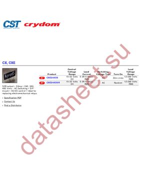 CXE240D5R datasheet  